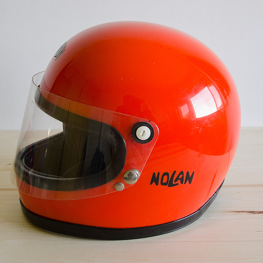 Casco Vintage Moto Nolan Casco Integrale