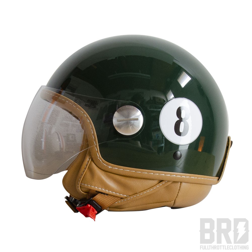 Casco Jet Gulf Alluminio Vintage - Omologato ECE